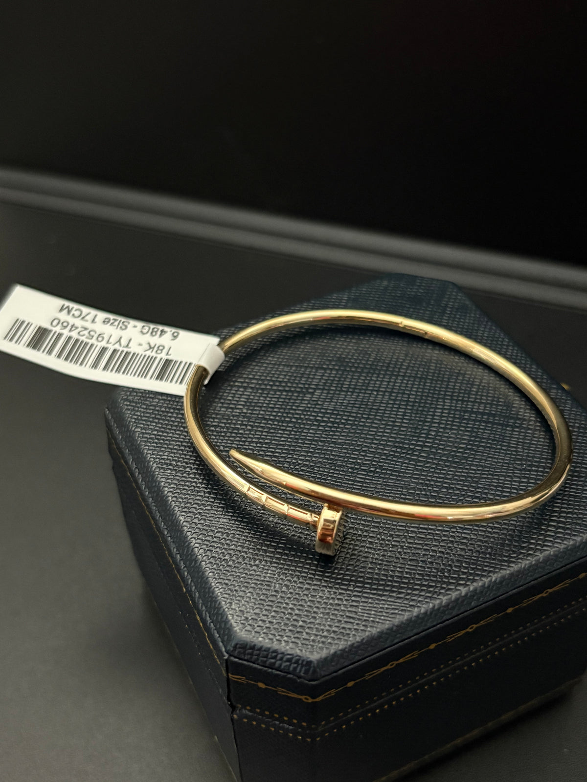 Head Lock Nail Bangle - SCROLL DOWN FOR DETAILS