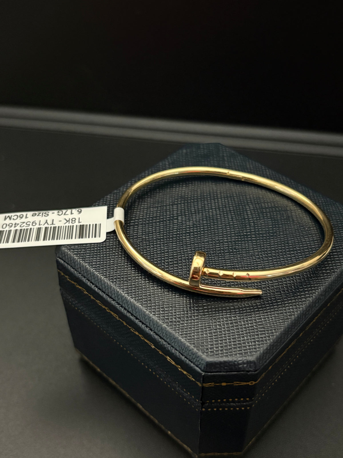 Head Lock Nail Bangle - SCROLL DOWN FOR DETAILS