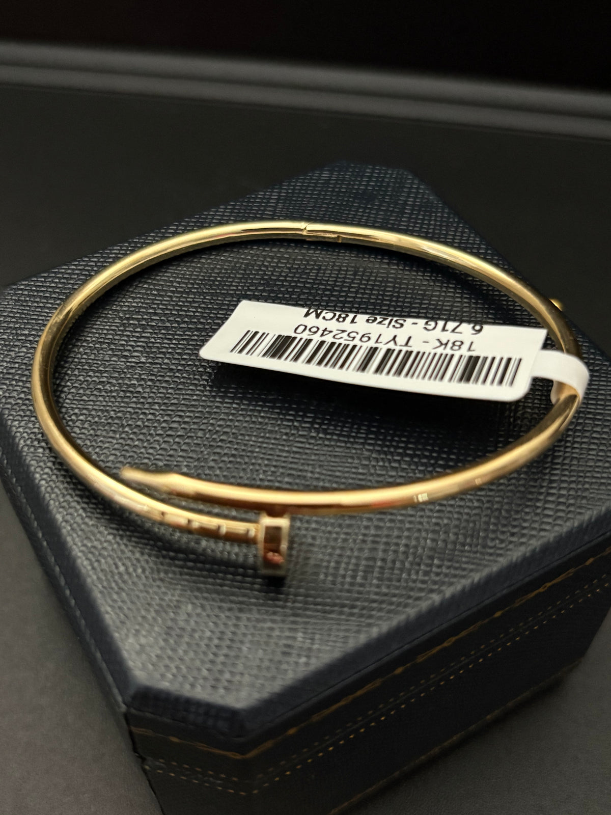 Head Lock Nail Bangle - SCROLL DOWN FOR DETAILS