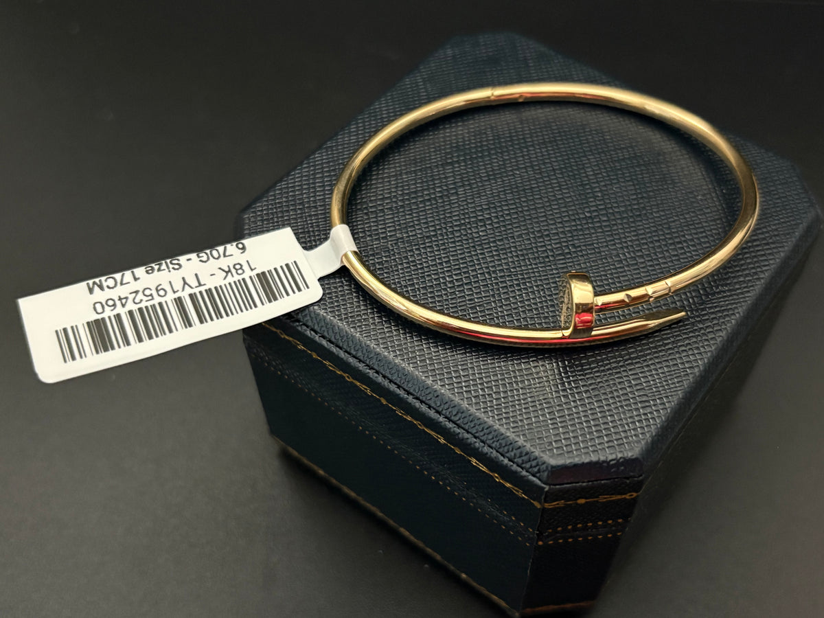 Head Lock Nail Bangle - SCROLL DOWN FOR DETAILS