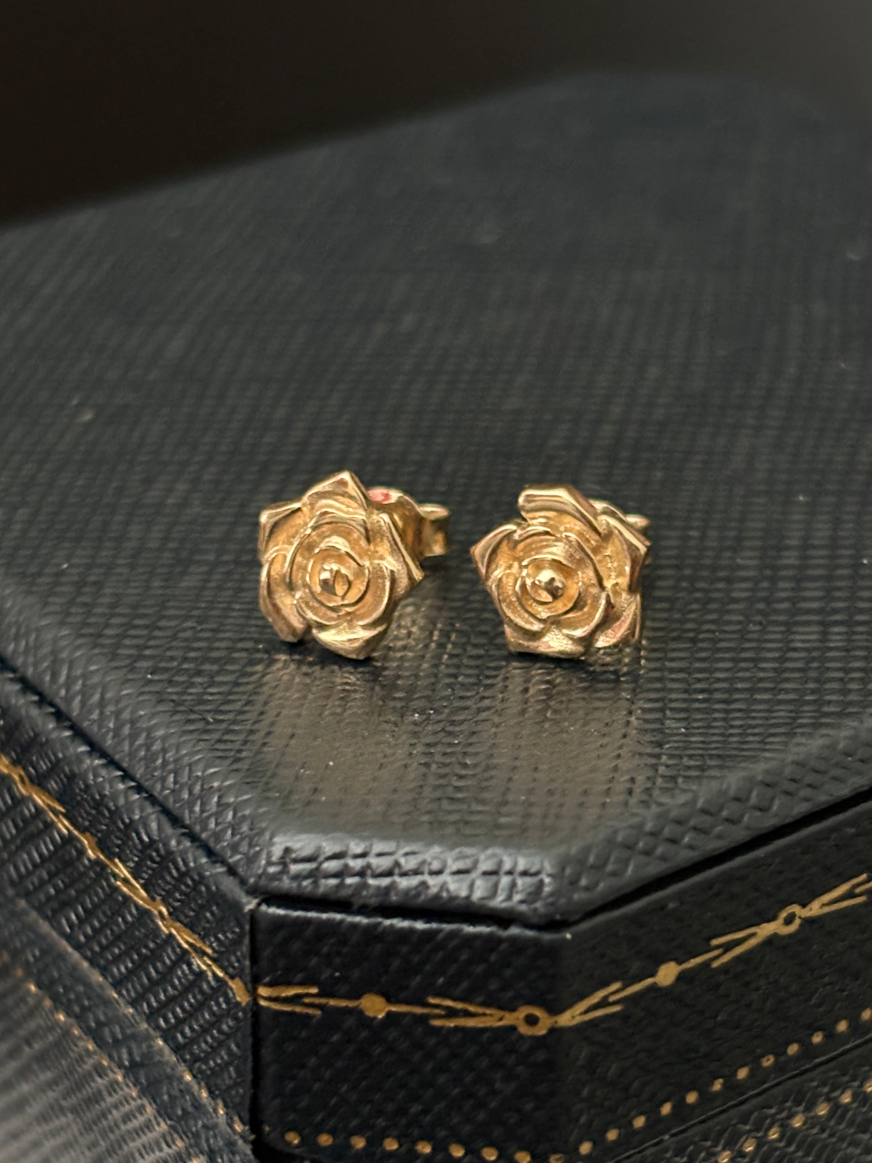 Rose Stud Earrings