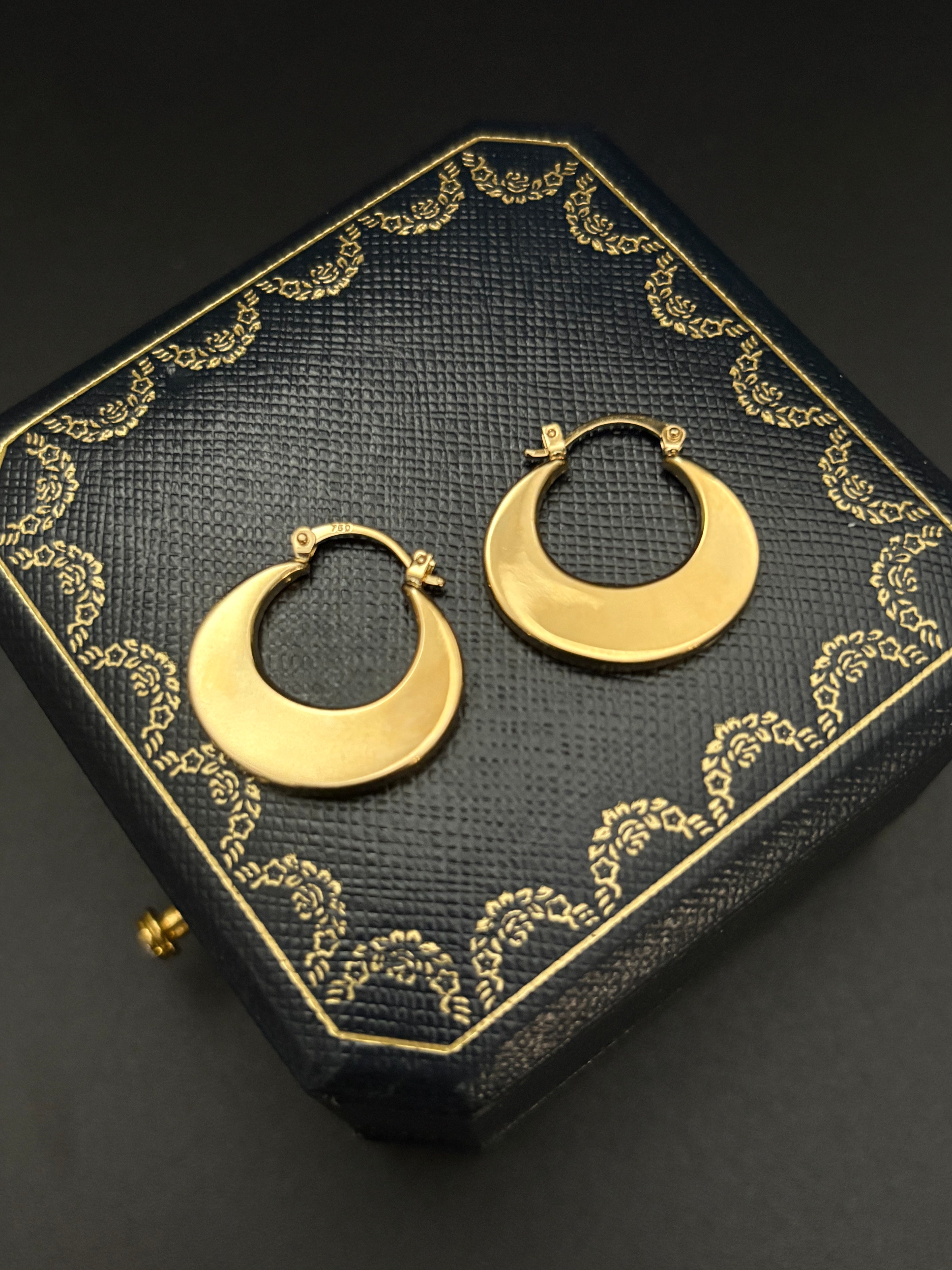 Flat Hoop Earring