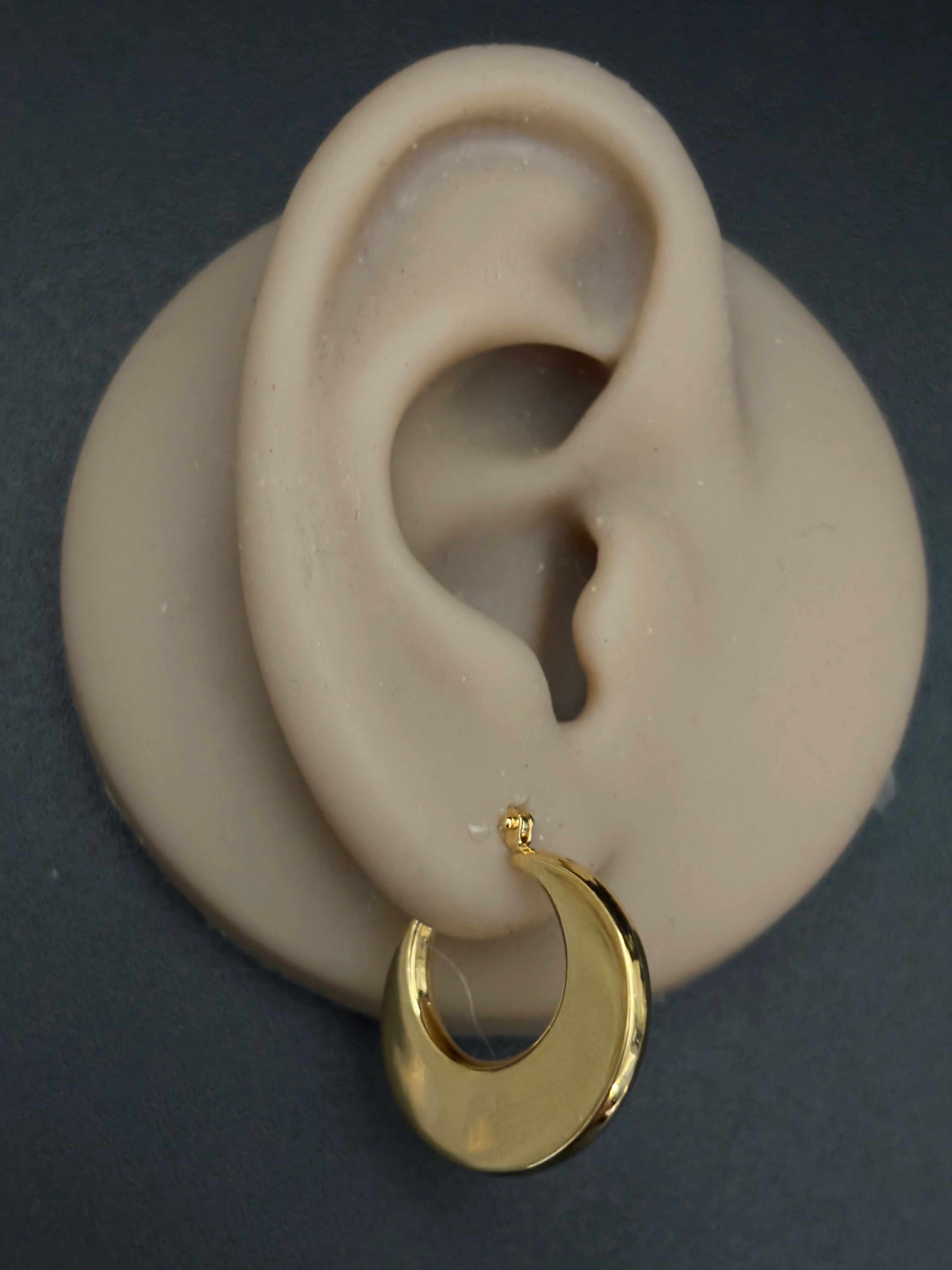 Flat Hoop Earring