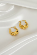 Curly Hoop Earring
