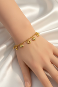 Heart Charm Bracelet