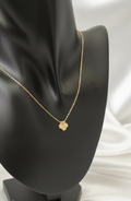 Size 17 Clover Centered Necklace