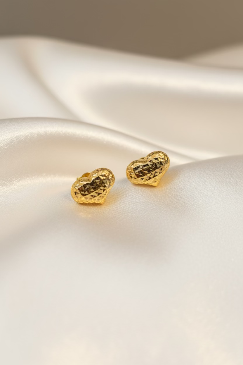 Heart Stud Earring