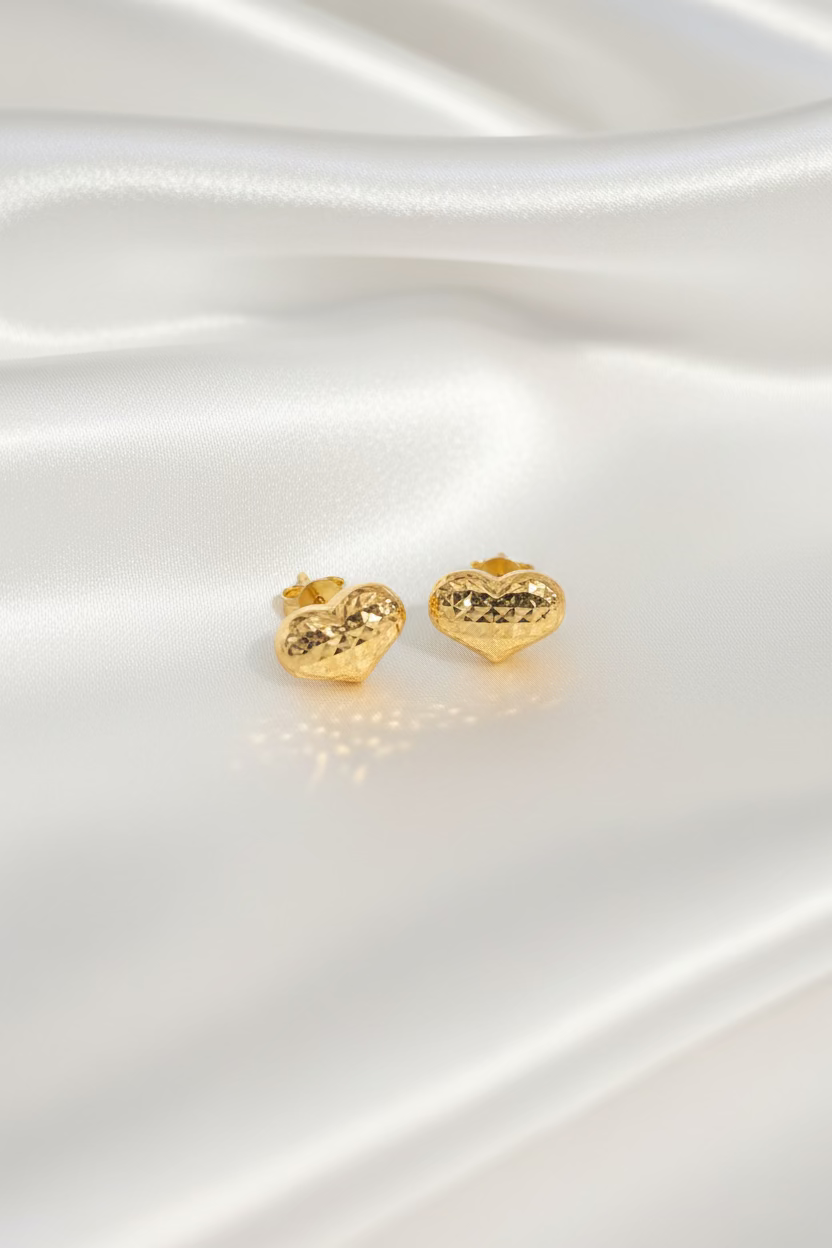 Heart Stud Earring