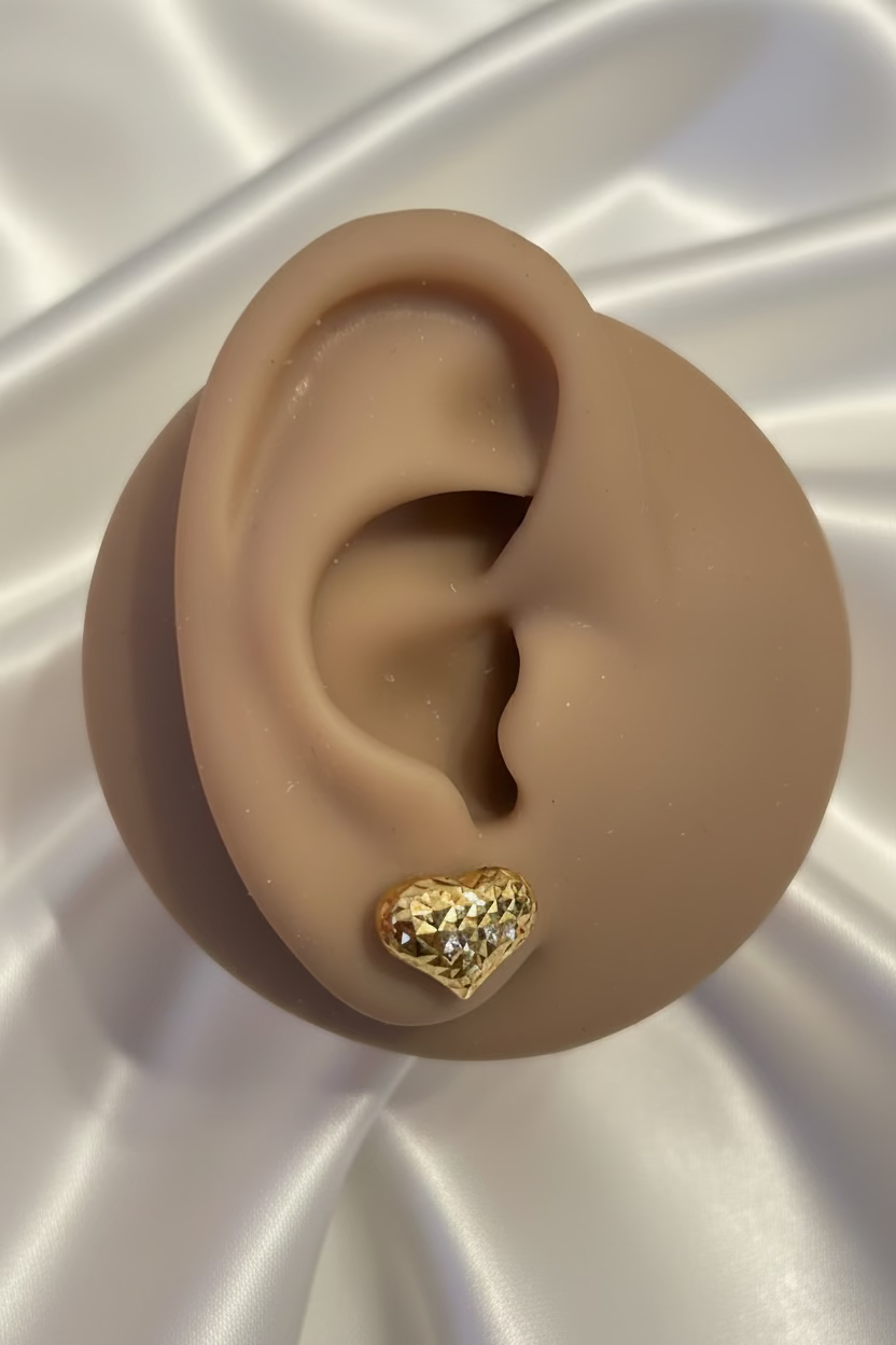 Heart Stud Earring