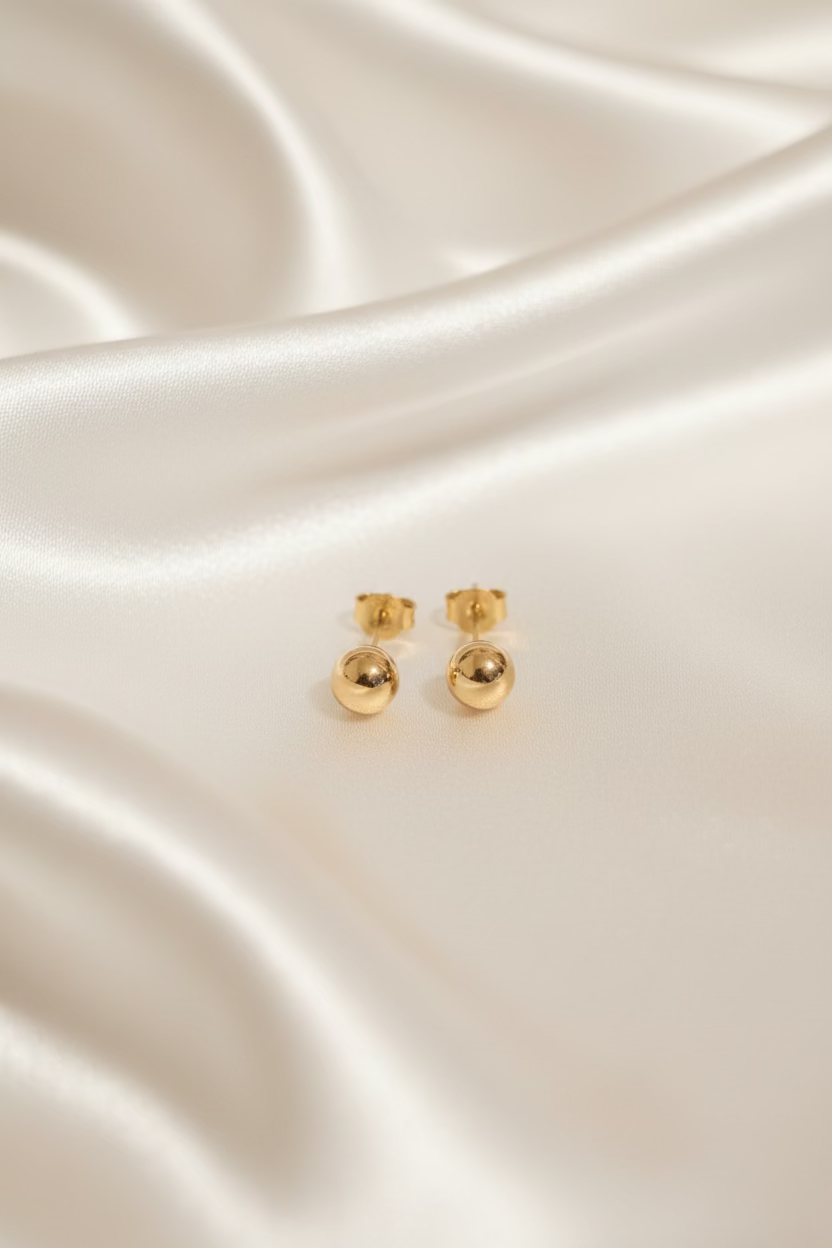 Plain Stud Earring