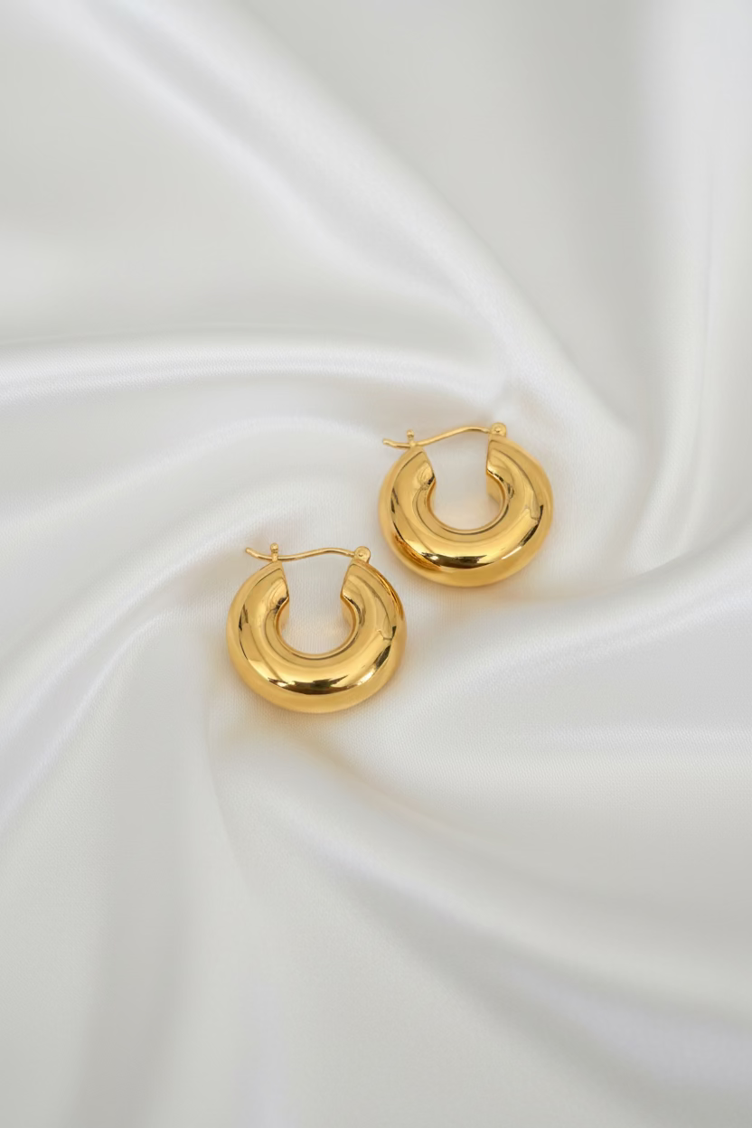 Donut Earring Light Weight