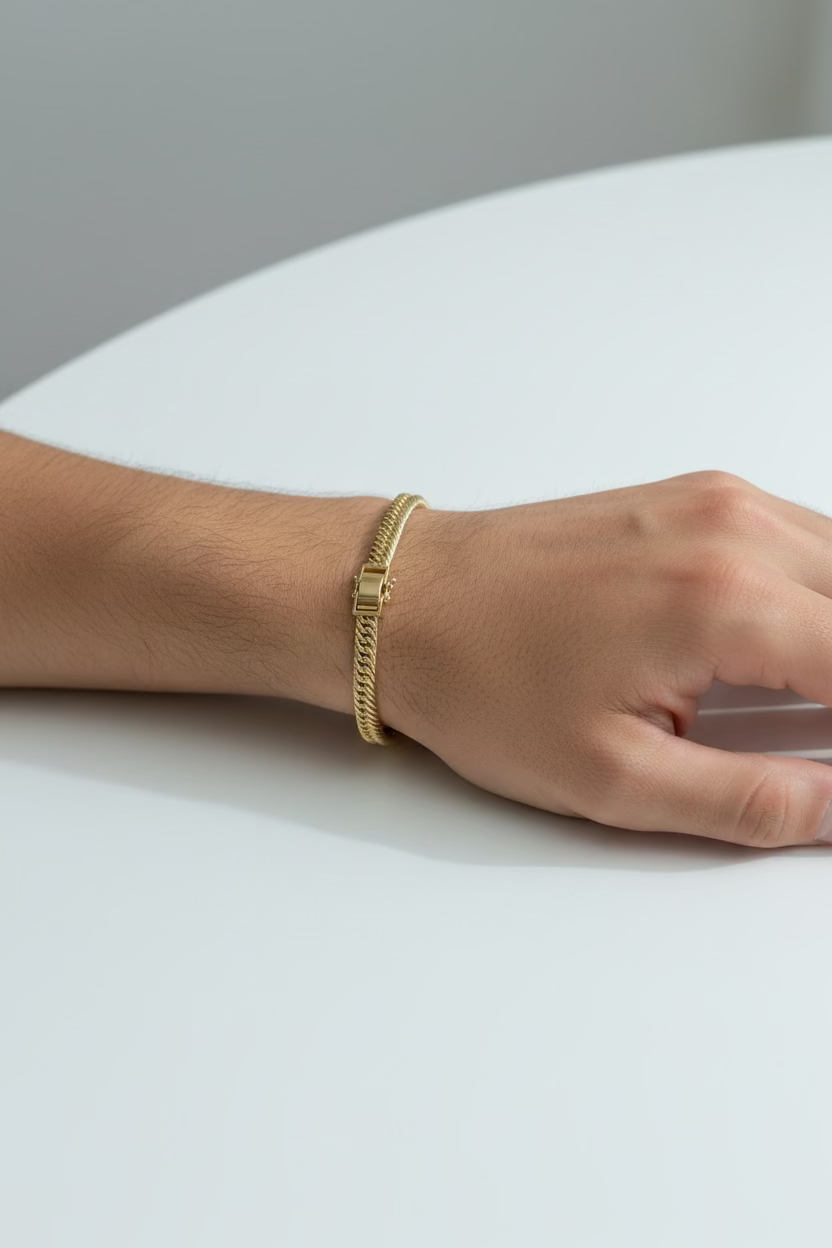 Triple Lock Bracelet