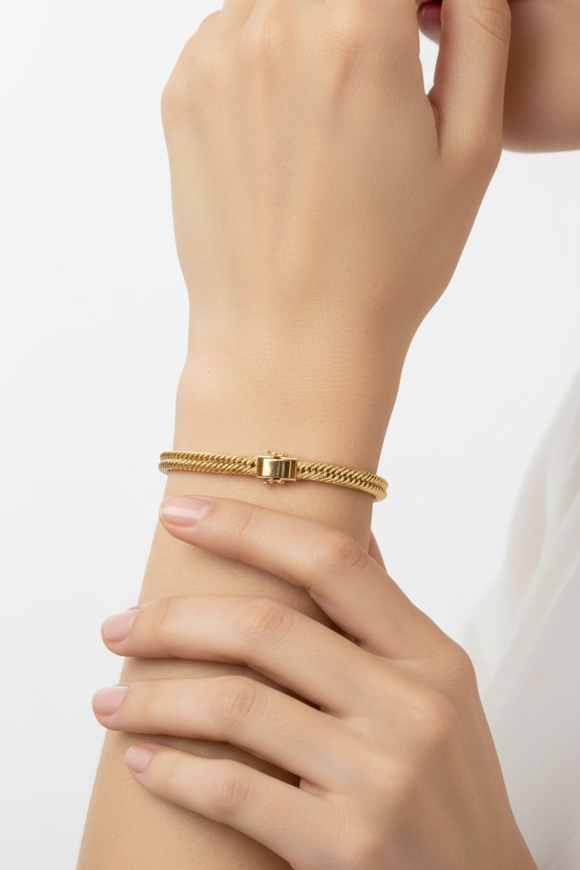 Triple Lock Bracelet