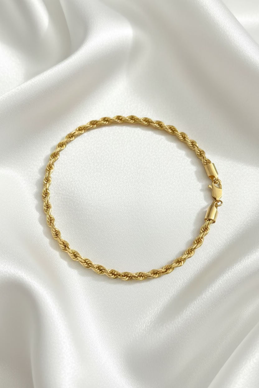 Size 9 Rope Chain Bracelet