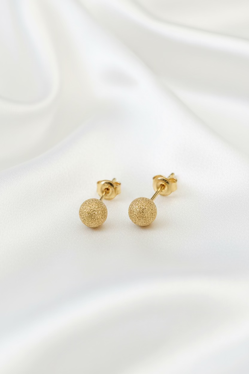 7MM Ball Stud Earring