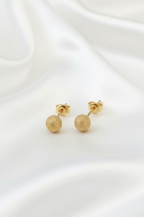 7MM Ball Stud Earring