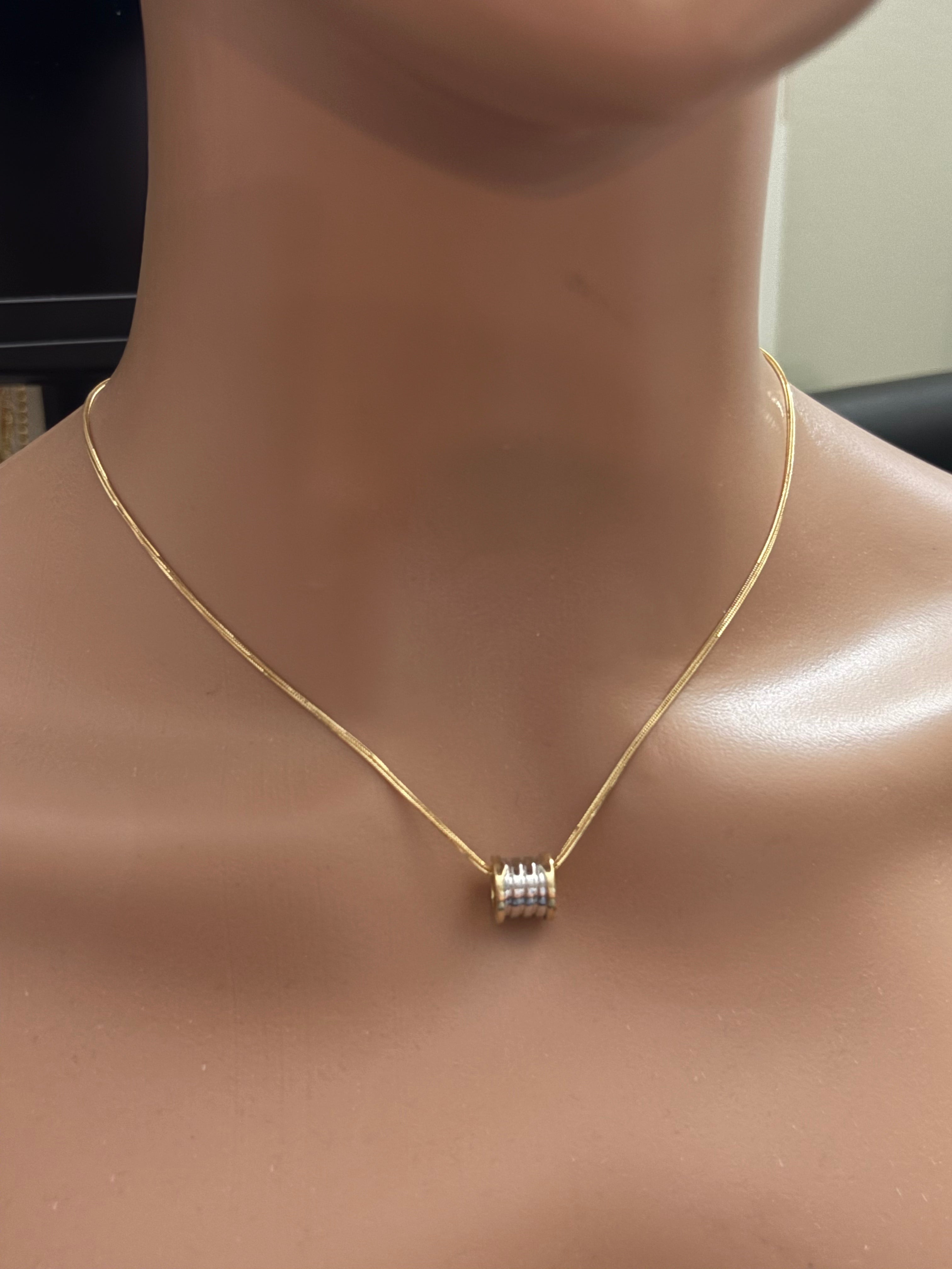 Size 18 Barrel Necklace