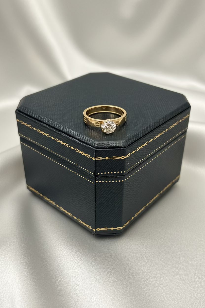 Light Weight Engagement Ring