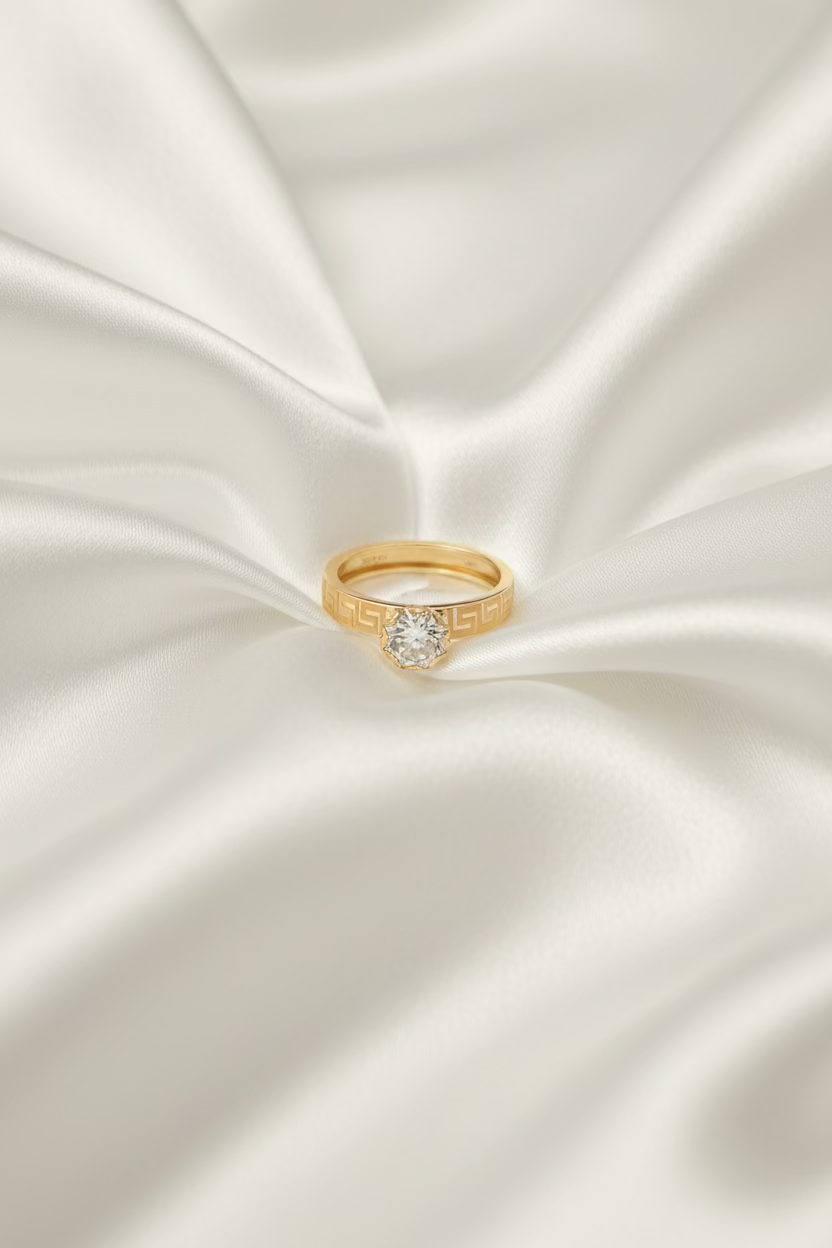 F- Light Weight Engagement Ring