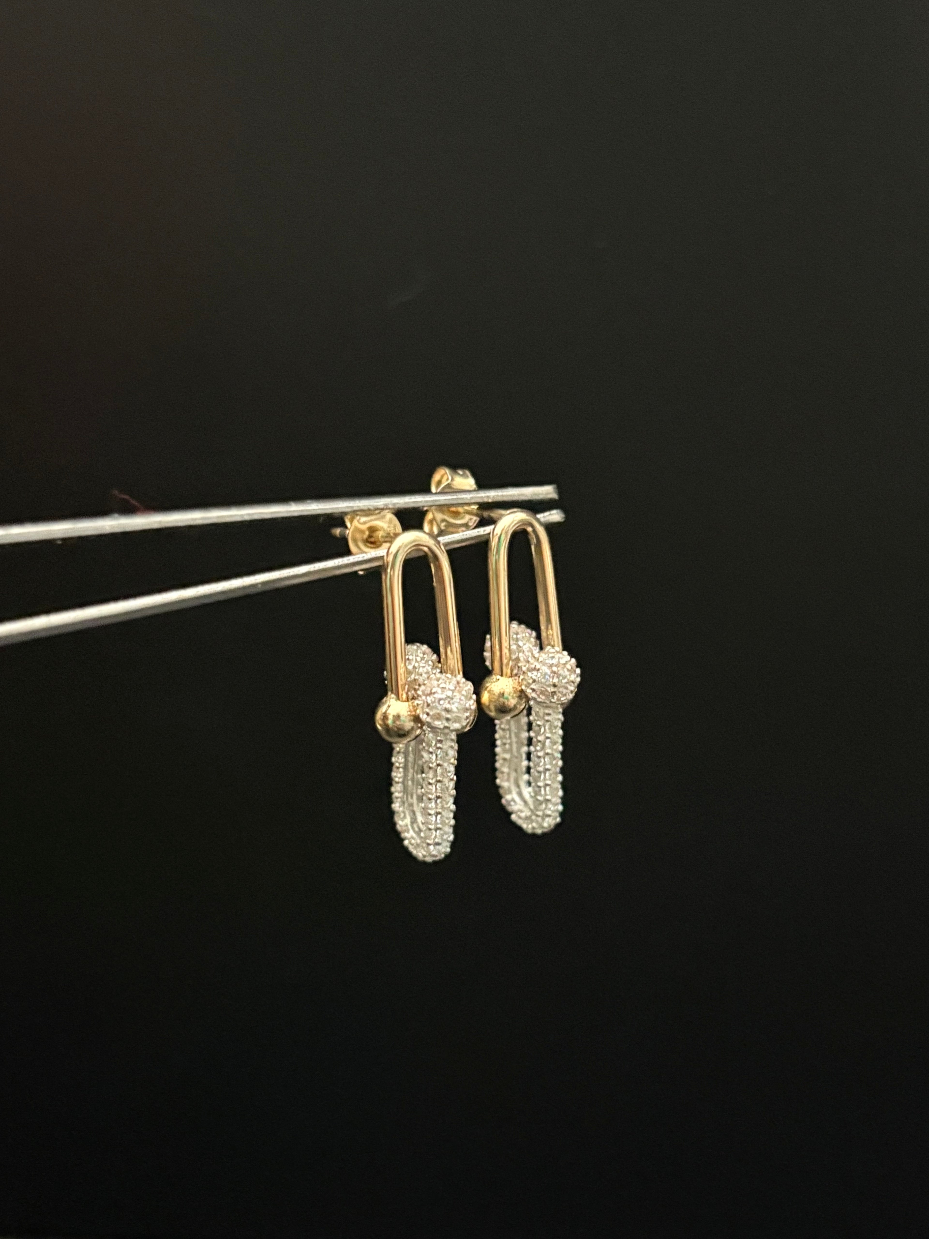 Hardware Stud Earring