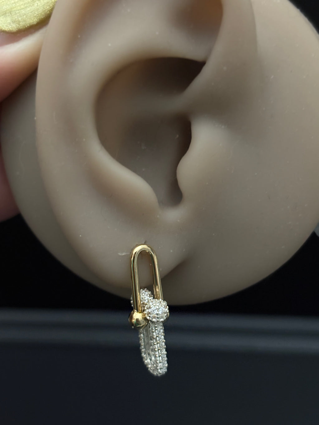 Hardware Stud Earring