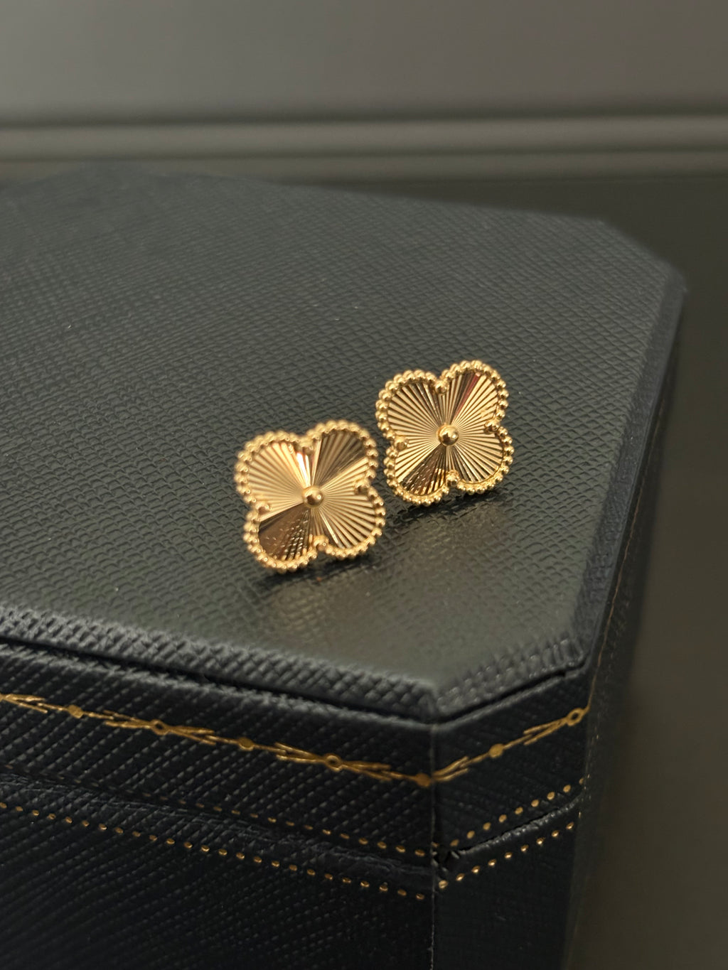 12MM Clover Stud Earring