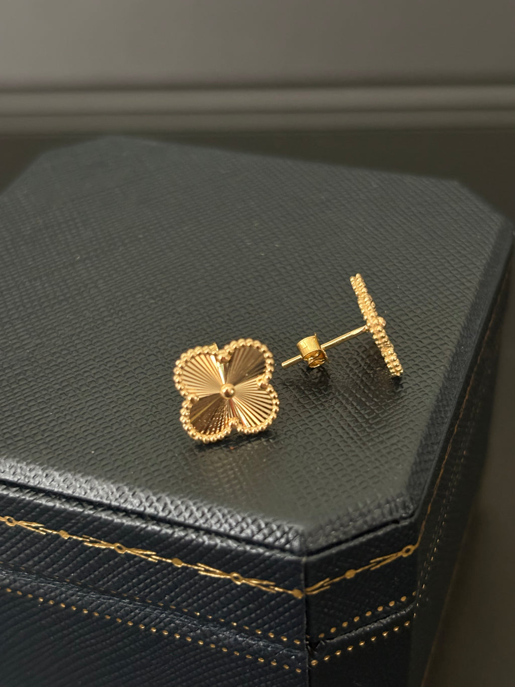 12MM Clover Stud Earring